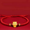 Lucky 12 Constellation Zodiac Sign Braided Animal Bracelet Men Women Red Rope Gold Color Beads Bracelet Bangle Gift Jewelry - Image 11