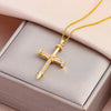 Sweet Sexy Zircon Crystal Series Pendant Necklaces For Women Female Stainless Steel Neck Chain Jewelry Girls Party Gift - Image 17