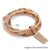 4 mm Faceted Bead Bracelet in Multiple Color and Length Options - Image 2