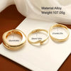 Adjustable Teardrop Cuff Bracelet in Gold-Tone or Silver-Tone - Image 10