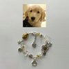 Black Cat and Golden Retriever Matching bracelet Handmade - Image 3
