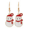 Christmas Tree Drop Earrings Small Bell Snowflake Earings for Women Cute Bowknot Dangle Earring Year Gift - Image 19