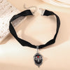 Gothic Vampire Cameo Pendant Choker Velvet Necklace for Women Pagan Witchcraft Jewelry Female Gifts Creative Punk Choker - Image 9