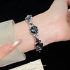 Retro Zircon Adjustable Bracelet Stylish Wrist Jewelry for Women - Image 4