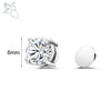 ZS 1 Piece Magnetic Clip-on Earrings Star Heart Shape CZ Crystal Ear Clip No Piercing Ear Stud No Pierced Earring Jewelry 4-8MM - Image 30
