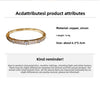Shiny Cubic Zirconia Embellished Gold Silver Plated Bangle Bracelets for Women Party Wedding Daily Wear Jewelry - Image 9