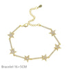 Micro Paved Cubic Zirconia CZ Geometric Star Northstar Charm Tennis Chain Choker Necklace Women Jewelry Gift - Image 9