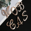 Women Rhinestone Brooch A-Z English Letter Gold Color Metal Pins Crystal Alphabet Jewelry Shirt Clothes Accessories Gift - Image 1