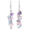 Bohemian Women Crystal Irregular Crushed Stone Grape Shape Tassel Hook Dangle Earrings Wedding Party Charm Jewelry - Image 10