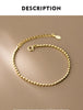 Modian Simple Square Link Chain Bracelets Real 925 Sterling Silver Trendy Stackable Bracelet For Women Gold Color Jewelry Gifts