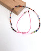 Faceted Gemstones 2-3mm Beads Hand Woven Adjustable Bracelet Lapis Lazuli Crystal Turquoise Choker Men Female Jewelry Party Gift - Image 23