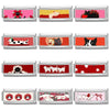 Women's Gift Cute Rabbit Cat Dogs Italian Charms Links Beads Fit 9mm Stainless Steel Modular Bracelet Jewelry - Image 2