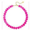 Colorful Resin Bead Necklace with Chunky Cylindrical Beads - Image 32