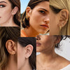 1 Pair Stainless Steel Hoop Earrings Women Men Gold Color Small Earrings Girl Jewelry Cartilage Piercing - Image 2