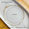 Deep Sea Shell Star Heart Necklace for Women Jewelry Colorful Zircon Beads Necklaces Choker Y2k Accessories - Image 2