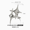 Stainless Steel Y2K Celestial Star Open Rings for Women Men Unique Design Gold Silver Color Adjustable Ring Jewelry - Image 14