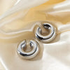 C Shaped Acrylic Ear Cuff for Women Simple Gold Silver Color No Pierced Round Clip Earrings Punk Female Jewelry Gift - Image 3