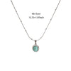 Stone Opal Oval Necklace For Women Stainless Steel Gold Color Oval Stone Pendant Necklace Wedding Aesthetic Jewelry Gift - Image 11
