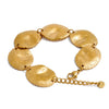 Stainless Steel Hammer Metal Round Statement Bracelet Bangle Gold Color Pvd Plated Attractive Jewelry Gift - Image 6