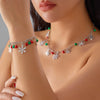 Christmas Glitter Snowflake Bell Pendant Bracelet for Women Rhinestone Necklace Xmas Joy Holiday Party Jewelry Gift - Image 5