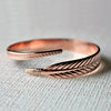 Vintage Cooper Feather Wing Cuff Bangle for Men Women Punk Style Wristlet Party Jewelry Gifts - Image 7