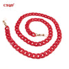 Women's Wide Acrylic Anti-Slip Eyewear Holder Neck Strap Glasses Chains Jewelry Necklace Accessory Cxqd - Image 15