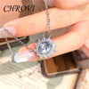 Flashing Silver Necklace Light Collarbone Chain Necklace for Women - Image 3