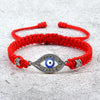 Turkish Evil Eye Braided Red Rope Lucky Bracelets Men Women Gold Silver Color Zircon Charm Bracelets Friendship Jewelry - Image 9