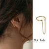Non-Piercing Ear Cuff Earrings with Slim Drop Designs - Image 1