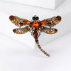Creative Design Insect Brooch Dragonfly Brooch Chest Flower Brooch Simple Temperament Clothing Accessories - Image 1