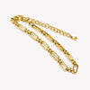 Minimalist Paper Clip Cross Buckle Bracelet 316L Stainless Steel Accessories Gold Plated Bracelets for Women - Image 6