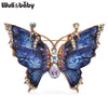 Realistic Butterfly Brooches 4-color Alloy Enamel Insects Brooch For Women's Clothes Bags' Pins Gifts - Image 1