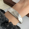 Silver Bracelets for Women Men Wide Accessories Vintage Simple Star Chain Layered Pendant Party Jewelry Gift - Image 2