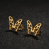 Simple Design Sun Totem Stud Earrings Women Irregular Fan Shaped Stainless Steel Thorn Earings Party Jewelry Gifts - Image 15