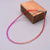 Color Crystal Glass Necklace Statement Short Chain Necklace For Women 3mm Crystal Glass Beads Chain Necklaces Jewelry - Image 19