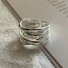 Silver Rings for Women Men Couple Minimalist Handmade Simple Interware Ring Party Jewelry Gift Prevent Allergy - Image 10