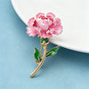 12 Birthday Flower Brooches For Women Unisex Beautiful Enamel Flowers Party Casual Brooch Pins Jewelry Gifts - Image 6