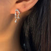 Sliver Color Asymmetrical Water Drop Earrings for Woman Retro Punk Hip Hop Metal Geometric Irregular Earrings Jewelry - Image 6