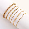Classic Stainless Steel Figaro Snake Chain Bracelets for Women Cuban Twist Gold Color Link Bracelet Woman Gifts Jewelry 16+5cm - Image 11