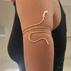 Punk Coiled Snake Spiral Upper Arm Cuff Armlet Armband Bangle Women Jewelry Egypt Swirl Snake Arm Cuff Armlet Bracelet - Image 1
