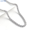 Flower Basket Chain Stainless Steel Necklaces Width 2.5-6MM For Men Women Braided Wheat Chain Jewelry Accessories - Image 6