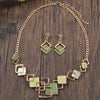 Simple Drip Oil Geometric Jewelry Sets for Women Accessories Necklace and Earrings Set Daily Party Prom Gift - Image 7