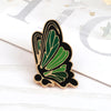 Small Retro Insect Butterfly Lapel Pins Cartoon Moon Phase Moth Brooch Cute Enamel Badge Bag Accessories Gifts Jewelry - Image 9