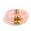 Exclusive Multi-Color Acrylic Resin Wide Statement Bracelet Bangle Stainless Steel Autumn Winter Sweater Wrist Jewelry - Image 10