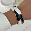 Vintage Punk Black Dripping Oil Metal Enamel Bangles For Women Geometric Wide Chunky Cuff Bracelets Party Aesthetic Jewelry - Image 25