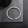 Punk Simple Silver Color Twisted Mobius Cuff Bangles Infinite Loop Bracelet Men\'s Casual Party Jewelry Gift - Image 3