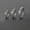 Rook Piercing Star Hoop Earring Conch Helix Tragus Lobe Ear Cartilage Piercing Jewelry Zircon 1PC Ear Ring for Women Gift - Image 3