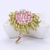 Enamel Flower Brooches for Women Unisex Pearl Plant Pins Banquet Party Backpack Gifts Jewelry Accessories - Image 22