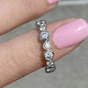 Round Cubic Zircon Promise Rings for Women Novel Accessories Wedding Rings Silver Color/Gold Color Jewelry - Image 4