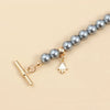 Imitation Pearl Bead Choker with Starfish Pendant - Image 6